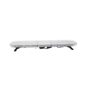 barra de luces de 47" rojo/azul domos claros, 88 led, con control de tráfico en color rojo/azul, ideal para equipar unidades de seguridad pública