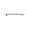 barra de luces led de 47", 124 led, con control de tráfico en color ámbar, dual color rojo/claro, ideal para equipar ambulancias y unidades de bomberos