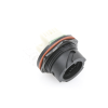 jack reforzado "ruggedized" max, cat6, para uso industrial o exterior, protección ip67