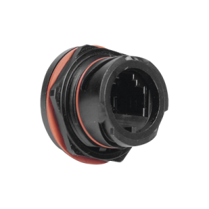 jack reforzado "ruggedized" max, cat6, para uso industrial o exterior, protección ip67