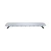barra de luces led de 46" rojo/azul/ambar , de 132 leds, controlador incluido, ideal para equipar unidades de seguridad publica