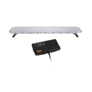 barra de luces led de 46" rojo/azul/ambar , de 132 leds, controlador incluido, ideal para equipar unidades de seguridad publica