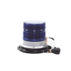 baliza led pulso, 12 24vdc, 11 patrones de flash, montaje de imán de vacío, azul