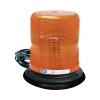 baliza led color ámbar con montaje magnético de succión de 7" de altura