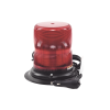 baliza led color rojo con montaje magnético de succión de 7" de altura