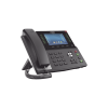 teléfono ip empresarial para 20 lineas sip, bluetooth integrado para diademas, poe y hasta 60 botones dss con doble puerto gigabit, soporta recepción de video