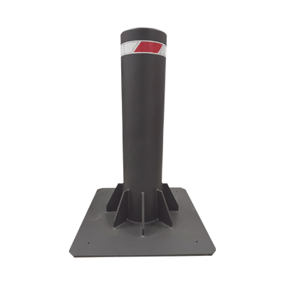 bolardo fijo de alta seguridad de 220 mm de diámetro / fabricado en acero al carbón bolardo fijo de alta seguridad de 220 mm de diámetro / fabricado en acero al carbón