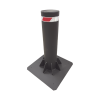 bolardo fijo de alta seguridad de 220 mm de diámetro / fabricado en acero al carbón