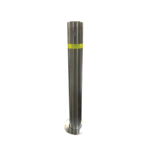bolardo retráctil de acero inoxidable de 900 mm de altura / ideales para delimitación vehicular y peatonal