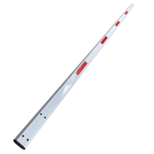 brazo recto de 4 metros sin iluminación para barreras xbf4m