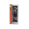 barrera vehicular con motor brushless / soporta brazo de hasta 4 metros con iluminación / velocidad de apertura configurable / sentido configurable como izquierda o derecha