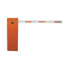 barrera vehicular derecha / soporta brazo de hasta 3 m / apertura en 1.5 s /final de carrera ajustable por programación / movimiento fluido / diseño elegante color naranja