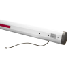 mástil recto iluminación led rojo/verde compatible con barreras industrial by accesspro