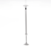 soporte telescópico universal para cámaras domo y bala / color blanco / 0.60 mts a 1.2 mts de distancia (ajustable)