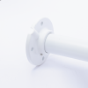 soporte telescópico universal para cámaras domo y bala / color blanco / 0.60 mts a 1.2 mts de distancia (ajustable)