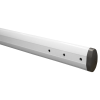 mástil recto iluminación led rojo/verde de 5 metros compatible con barreras industrial by accesspro