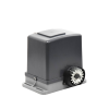 motor para puertas corredizas de hasta 1200 kg / motor busheless / cierre automático y limites de paro magnéticos