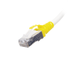 patch cord reforzado industrial (ruggedized), cat6a blindado s/ftp, cm/ls0h, 7 ft