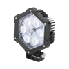 luz de trabajo ultra brillante, 6 led, 2200 lumenes, 30 watts, 12 24 vcc