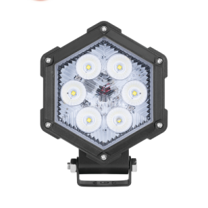 luz de trabajo ultra brillante, 6 led, 2200 lumenes, 30 watts, 12 24 vcc