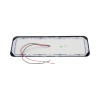 luz led rectangular para interiores, 48 led, 12 24 vcd, 1392 lúmenes