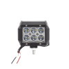 luz de trabajo de 6 led, 1500 lúmenes, 9 watts, 10 30 vcc, ip67, 4 pulgadas