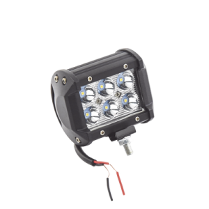 luz de trabajo de 6 led, 1500 lúmenes, 9 watts, 10 30 vcc, ip67, 4 pulgadas