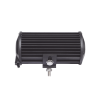 barra de luz de 12 led, 1500 lúmenes, 18 watts, 10 30 vcc, ip67, 6.5 pulgadas