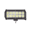 barra de luz de 12 led, 1500 lúmenes, 18 watts, 10 30 vcc, ip67, 6.5 pulgadas