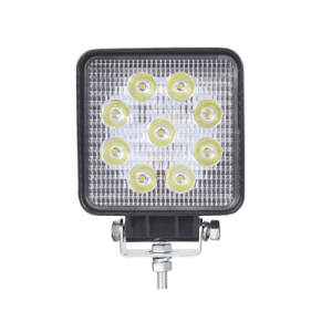 luz de trabajo de 9 led , 2300 lúmenes, 27 watts, 10 30 vcc, ip67