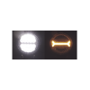 luz de trabajo de 40 led, 5600 lúmenes, ip67, 66 watts, 10 30 vcc