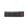 switch de 5 interruptores para encendido/apagado y control de patrones de destello