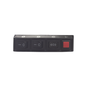switch de 5 interruptores para encendido/apagado y control de patrones de destello