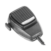 sirena vehicular de 200w de potencia, con switch giratorio de 6 posiciones, micrófono de uso rudo e interconexión a radio