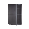 gabinete flexfusion para centros de datos, 42 ur, 600 mm de ancho, 1070 mm de profundidad, fabricado en acero, color negro