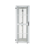 gabinete flexfusion para centros de datos, 42 ur, 600 mm de ancho, 1070 mm de profundidad, fabricado en acero, color blanco