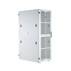 gabinete flexfusion para centros de datos, 42 ur, 600 mm de ancho, 1070 mm de profundidad, fabricado en acero, color blanco