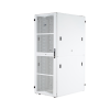 gabinete flexfusion para centros de datos, 42 ur, 600 mm de ancho, 1070 mm de profundidad, fabricado en acero, color blanco