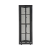 gabinete flexfusion para centros de datos, 45 ur, 600 mm de ancho, 1070 mm de profundidad, fabricado en acero, color negro