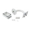 montaje universal de pared con cuello de ganso y caja de conexiones / compatible con cámaras domo y bala