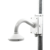montaje universal de pared con cuello de ganso y caja de conexiones / compatible con cámaras domo y bala