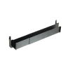 soporte para administración de cables de adelante hacia atrás, para gabinetes flexfusion™ de 700 y 800 mm de ancho, color negro