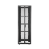 gabinete flexfusion™ xgl (light) para centros de datos, 42 ur, 600 mm de ancho, 1070 mm de profundidad, fabricado en acero, color negro