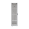 gabinete flexfusion™ xgl (light) para centros de datos, 42 ur, 600 mm de ancho, 1200 mm de profundidad, fabricado en acero, color blanco