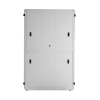 gabinete flexfusion™ xgl (light) para centros de datos, 42 ur, 600 mm de ancho, 1200 mm de profundidad, fabricado en acero, color blanco