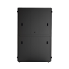 gabinete flexfusion™ xgl (light) para centros de datos, 42 ur, 800 mm de ancho, 1070 mm de profundidad, fabricado en acero, color negro