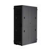 gabinete flexfusion™ xgl (light) para centros de datos, 42 ur, 800 mm de ancho, 1070 mm de profundidad, fabricado en acero, color negro
