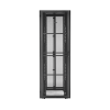 gabinete flexfusion™ xgl (light) para centros de datos, 42 ur, 800 mm de ancho, 1200 mm de profundidad, fabricado en acero, color negro