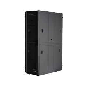 gabinete flexfusion™ xgl (light) para centros de datos, 48 ur, 800 mm de ancho, 1070 mm de profundidad, fabricado en acero, color negro