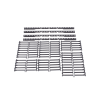 kit de dedos para administración de cables en gabinetes flexfusion™ light, de 42, dedos de 152 mm de longitud, color negro